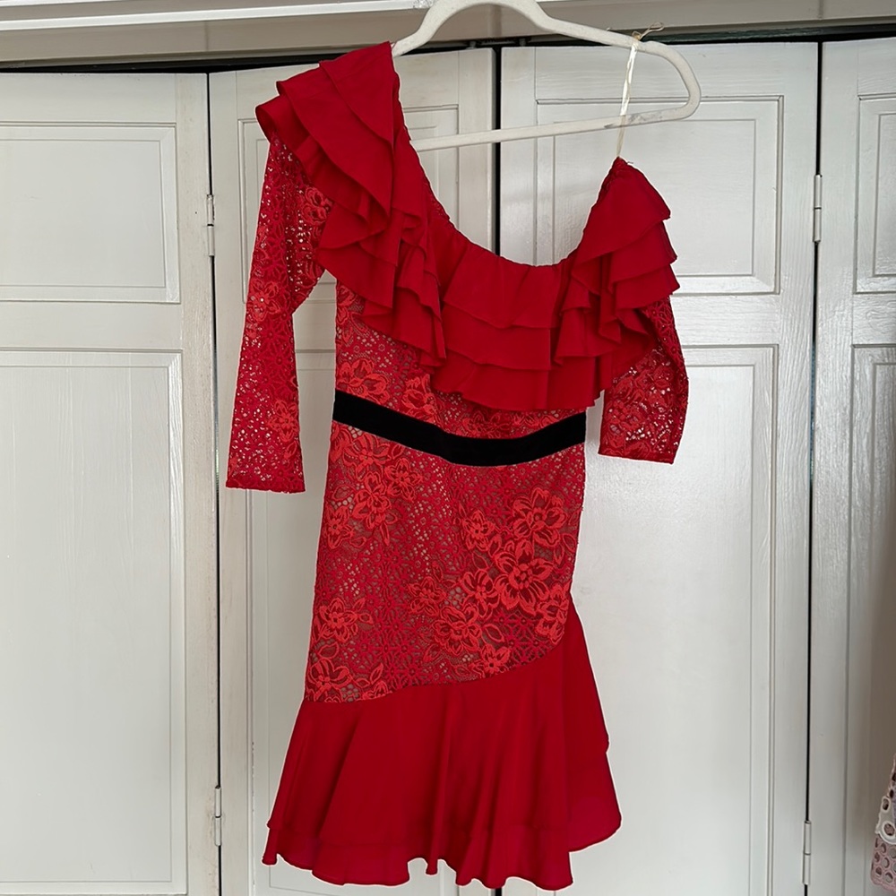 For love and lemons red dress